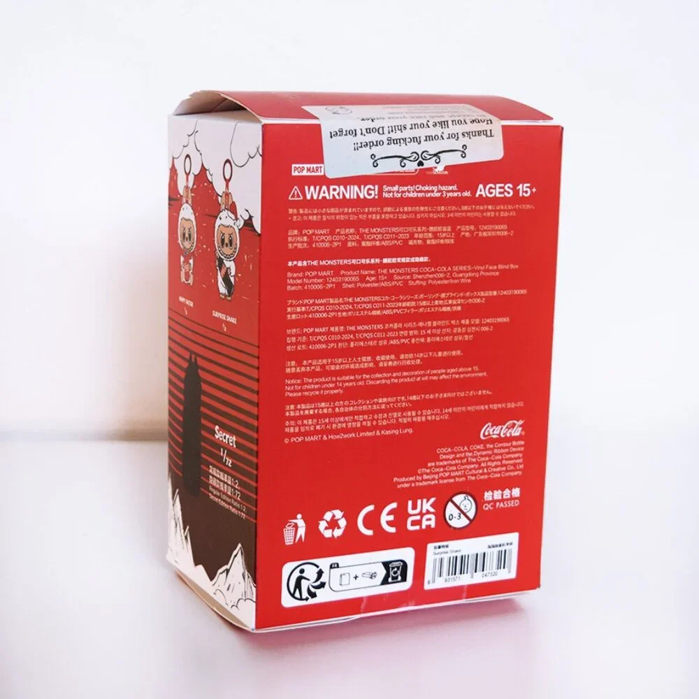 Pop Mart Labubu The Monsters Coca Cola Series (Vinyl Face Blind Box)